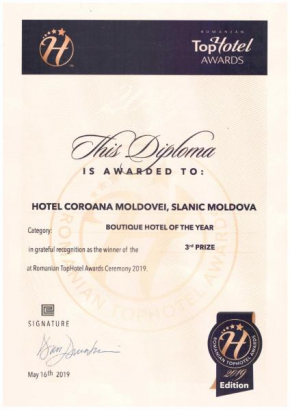 Отель Hotel Coroana Moldovei  Слэник-Молдова 